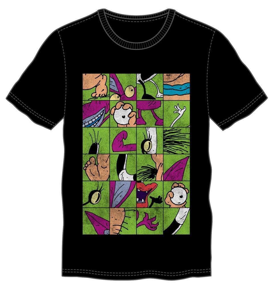 Aaahh!!! Real Monsters Ickis Puzzle Style Tee