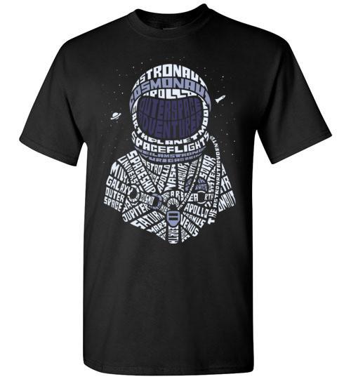 Astronaut Typography T-Shirt