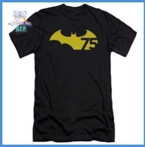Batman - 75 Logo 2 Short Sleeve Adult