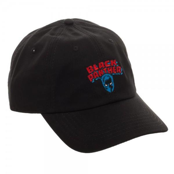 Black Panther Logo Embroidered Dad Hat