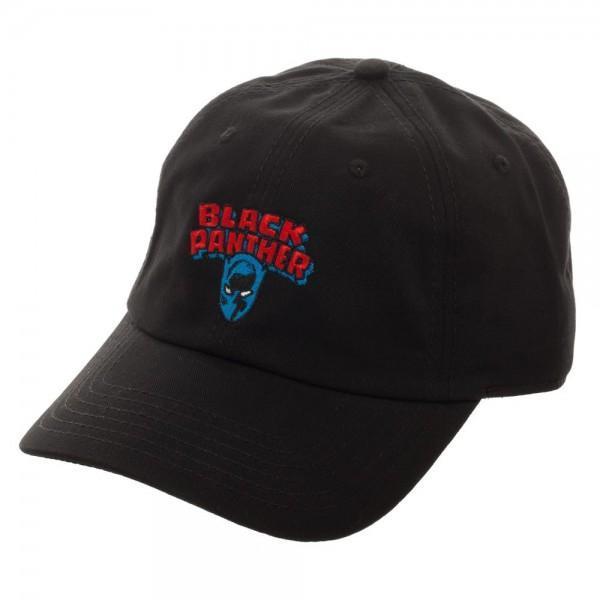 Black Panther Logo Embroidered Dad Hat