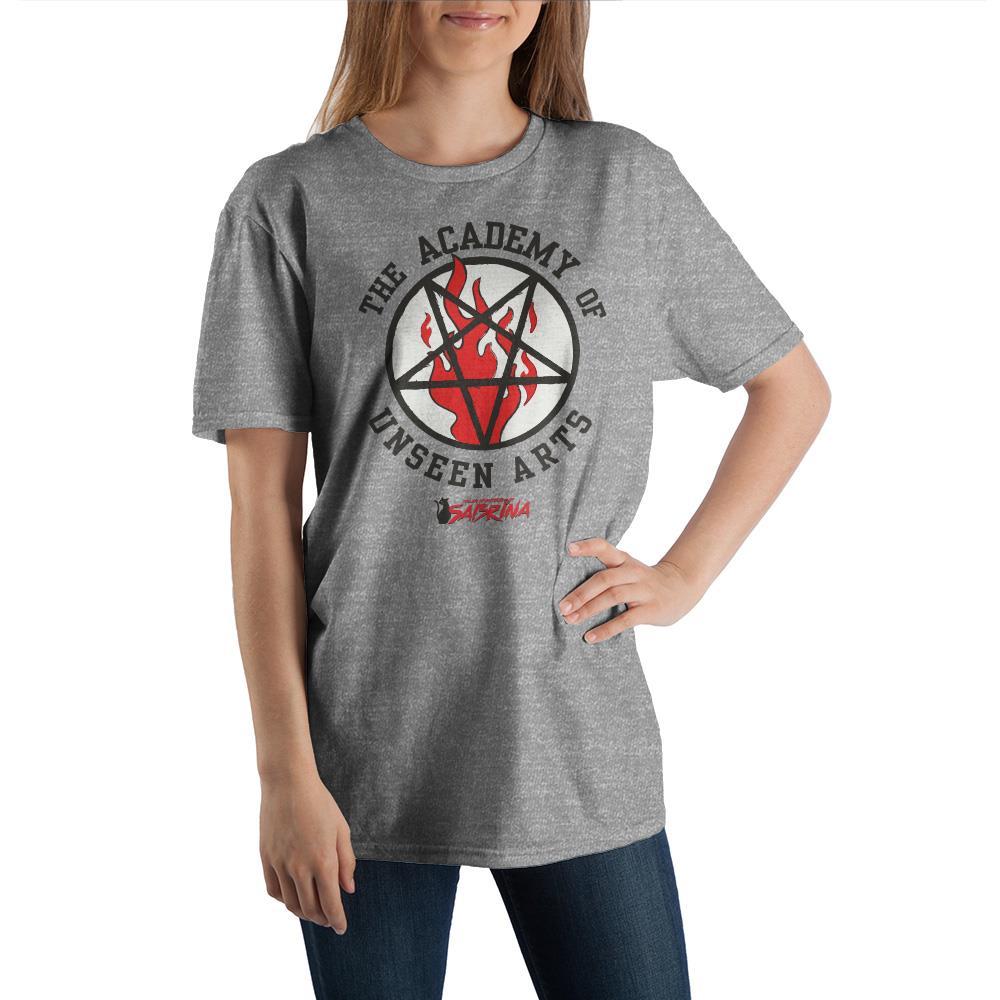 Chilling Adventures of Sabrina Academy of Unseen Arts Crew Neck Short Sleeve T shirt