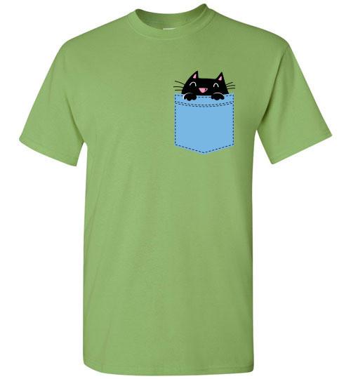 Cute Pocket Kitty T-shirt