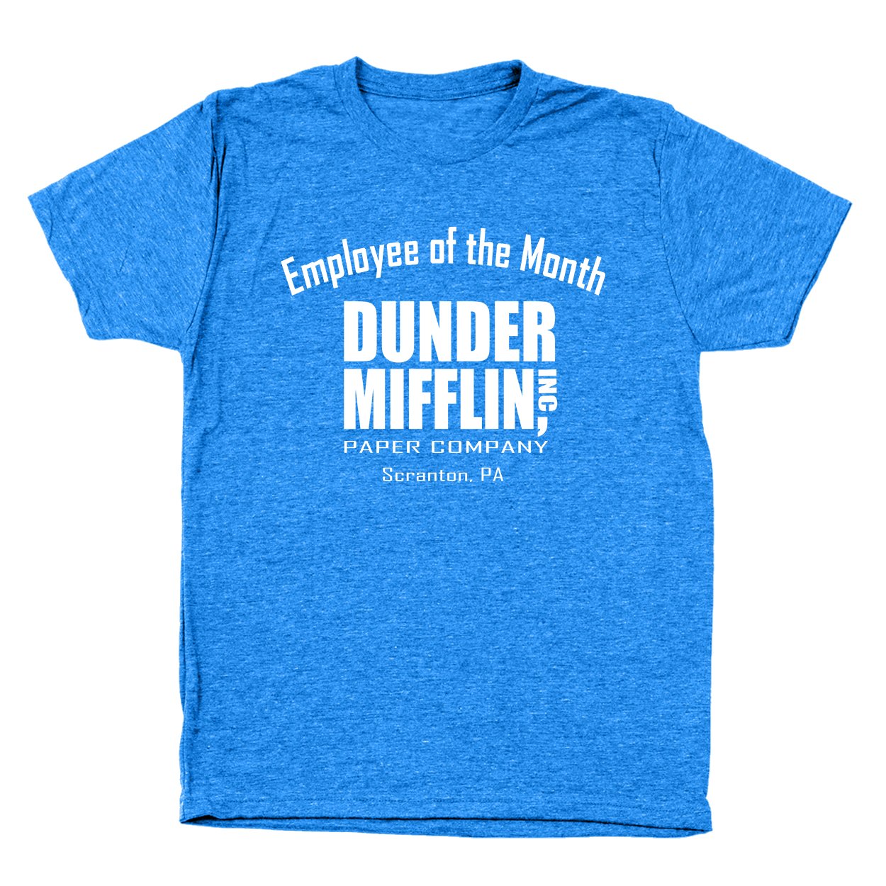 Dunder Mifflin Employee Of The Month Men's Tri-Blend T-Shirt