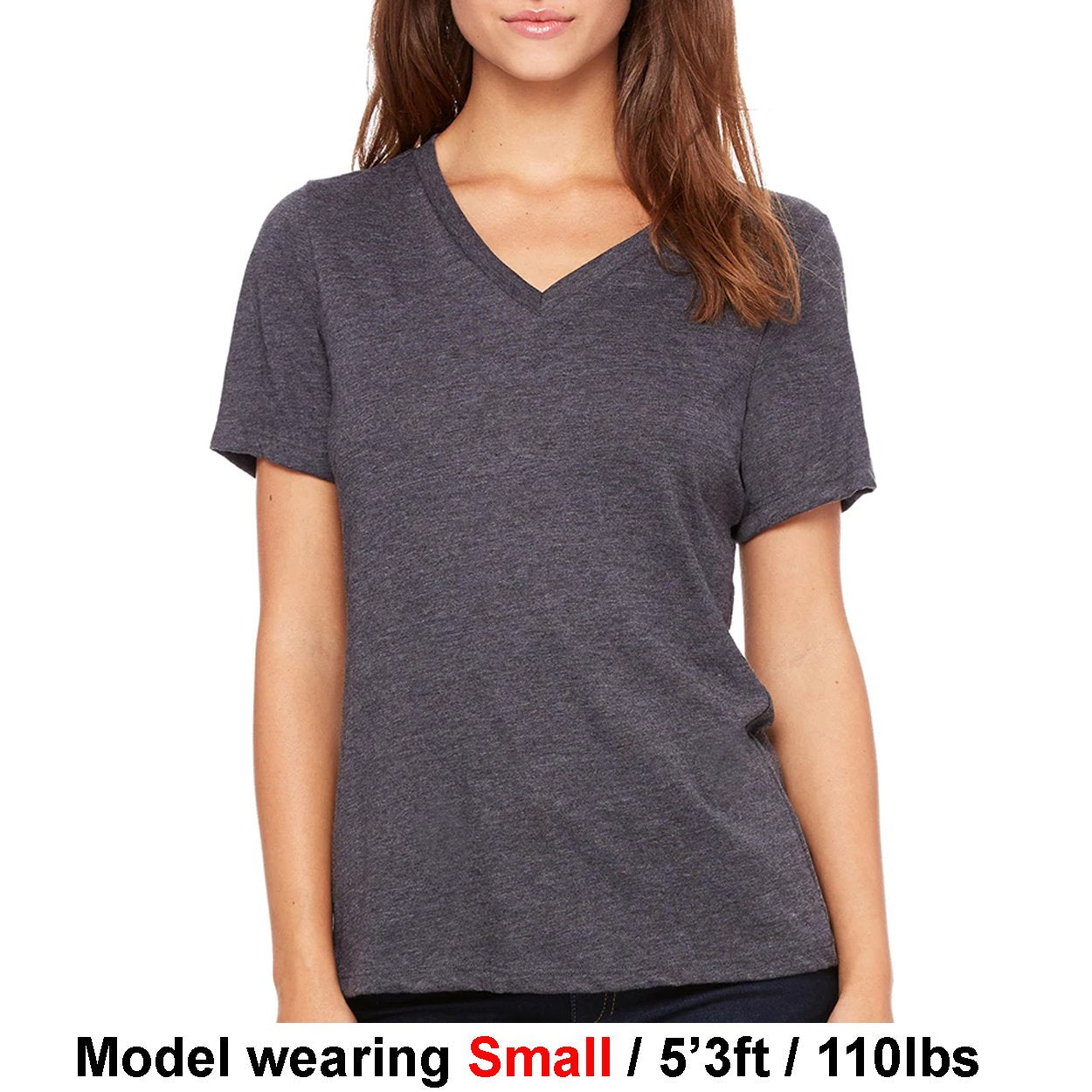 Ezekiel 25:17 Women's Relaxed Fit V-Neck Tri-Blend T-Shirt