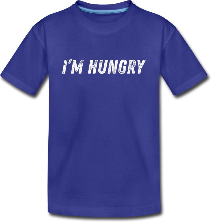 I’m Hungry-Kids' Premium T-Shirt - royal blue