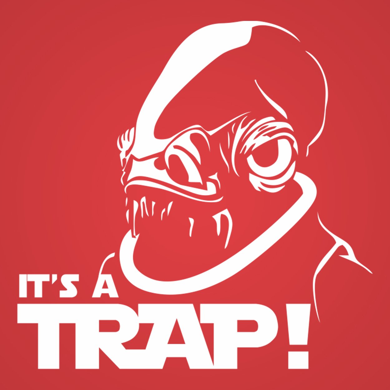 It's A Trap Men's Tri-Blend T-Shirt