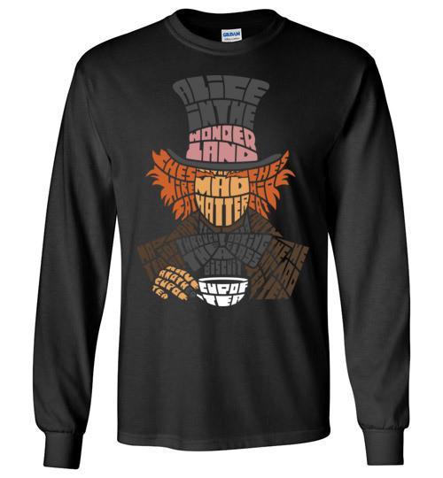 Long Sleeve Mad Hatter T-Shirt