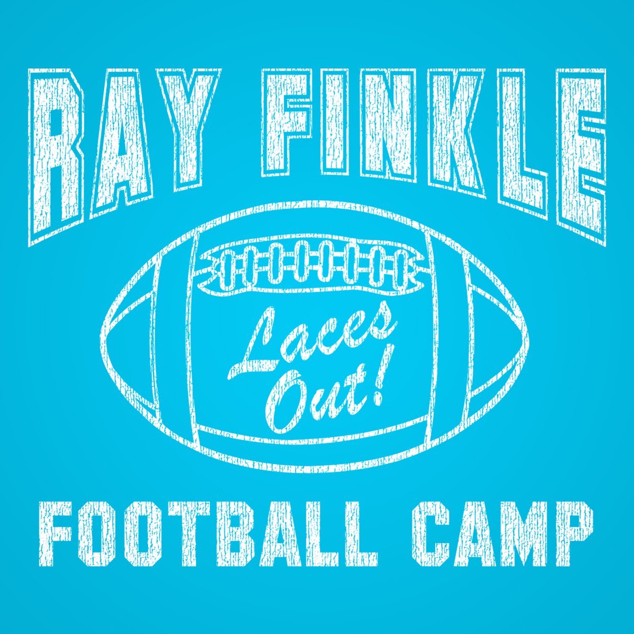 Ray Finkle Football Camp Laces Out Women's Relaxed Fit Tri-Blend T-Shirt