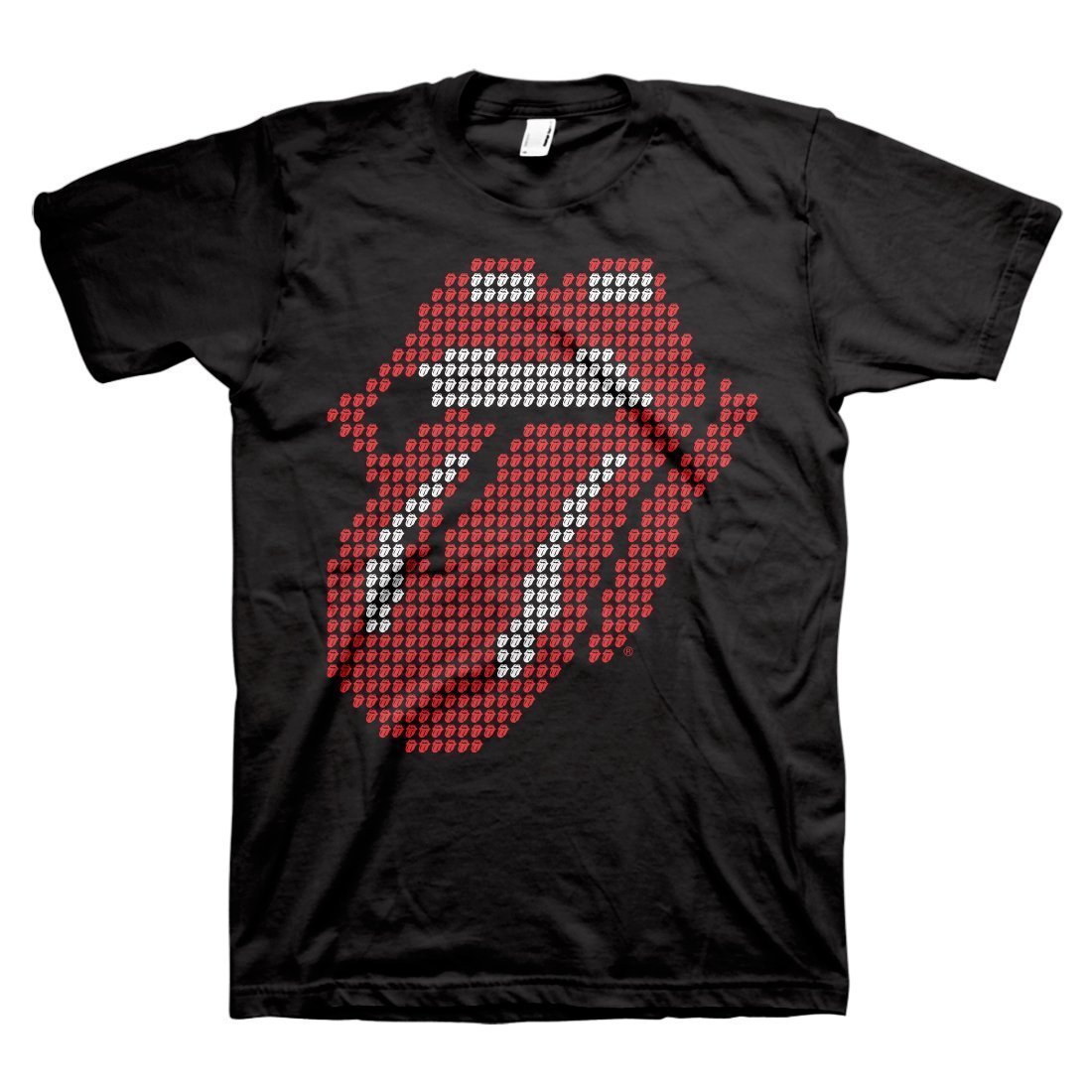 Rolling Stones Inception Tongue - Mens Black T-Shirt