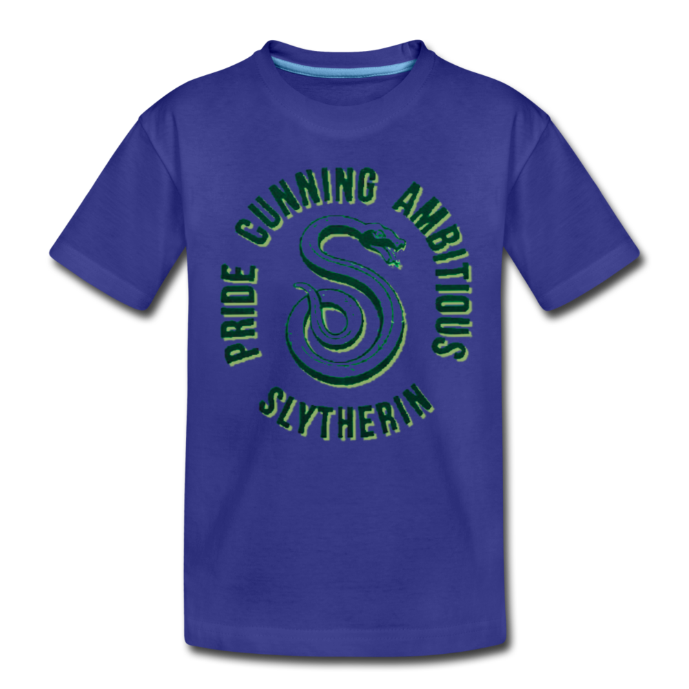 Slytherin pride- Kids' Premium T-Shirt - royal blue