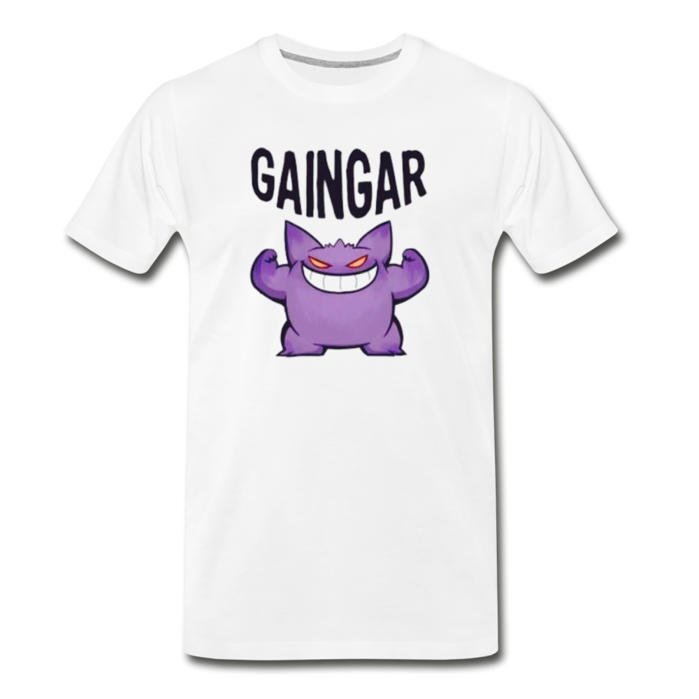 Gaingar -Men's Premium T-Shirt - white