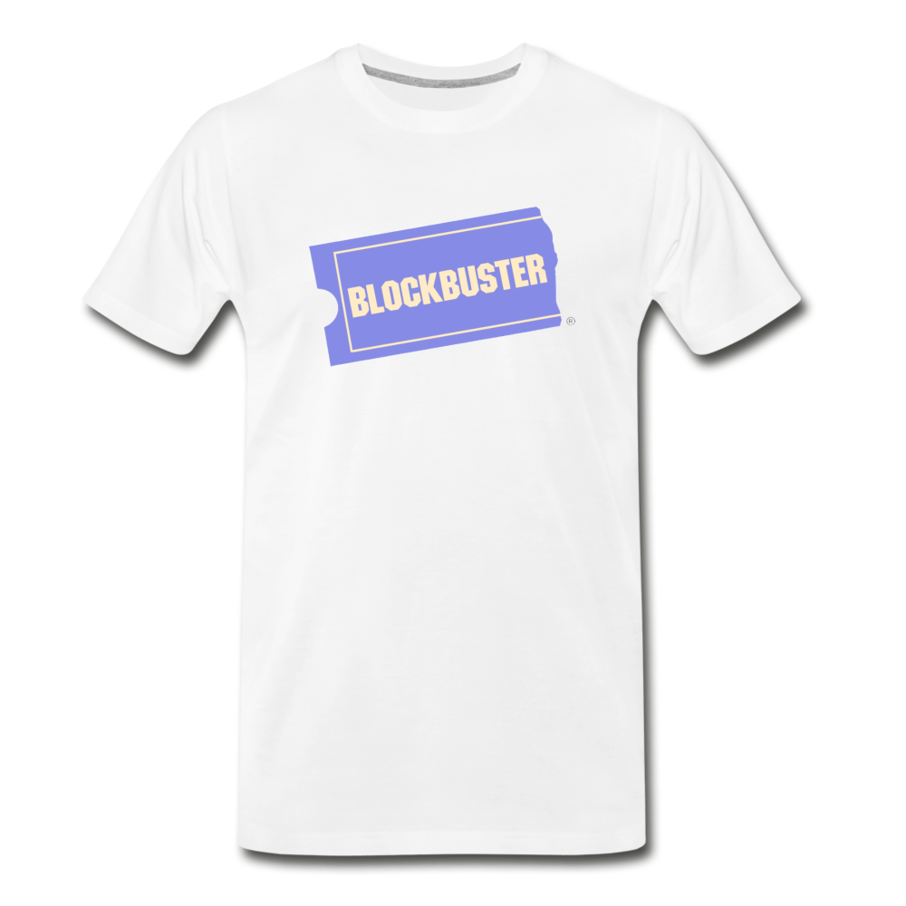 Blockbuster - Men's Premium T-Shirt - white