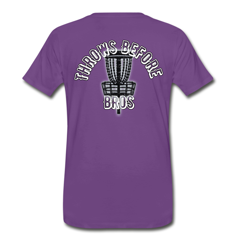 Throws Before Bros Unisex-Premium T-Shirt - purple