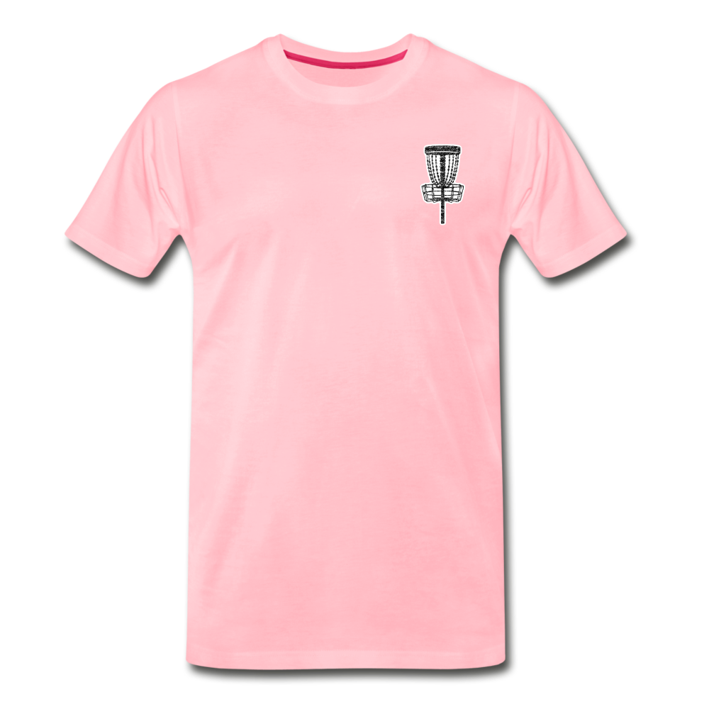 Throws Before Bros- Curved Logo-Unisex Premium T-Shirt - pink