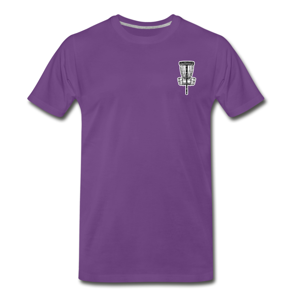 Throws Before Bros- Curved Logo-Unisex Premium T-Shirt - purple
