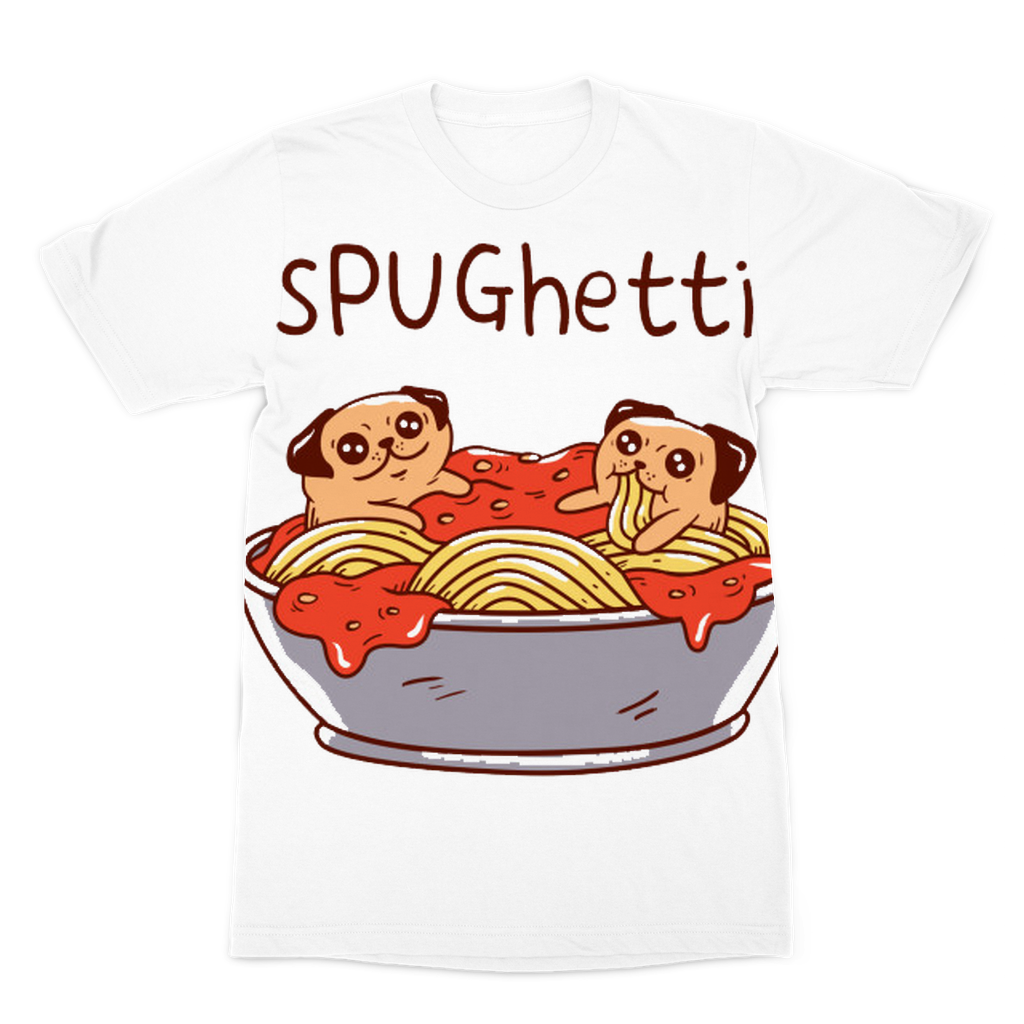 sPUGhetti Premium Sublimation Adult T-Shirt
