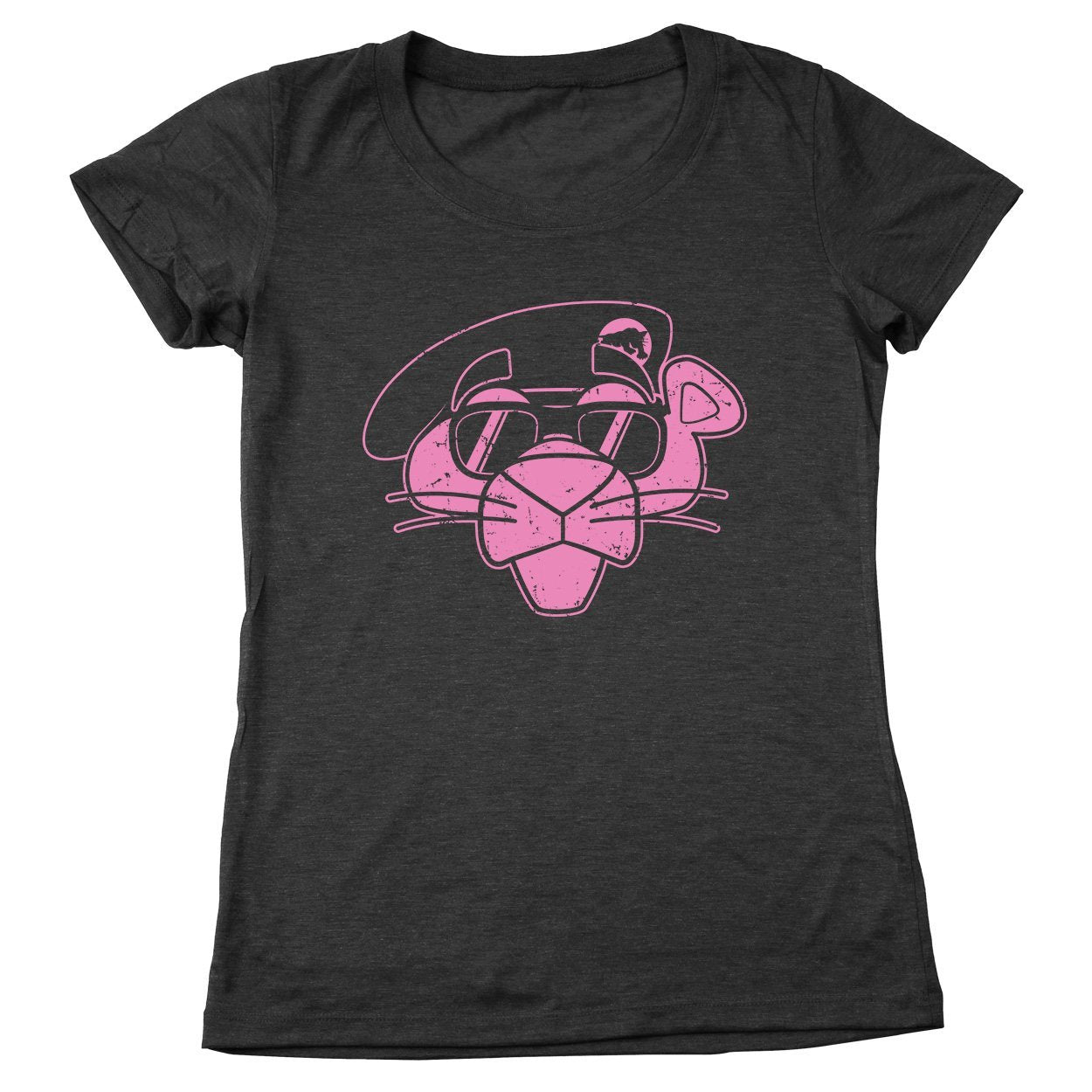 The Pink Black Panther Women's Relaxed Fit Tri-Blend T-Shirt