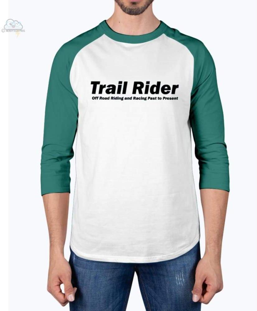 Trail Rider-American Apparel- 3/4 Sleeve Raglan Shirt - Shirts