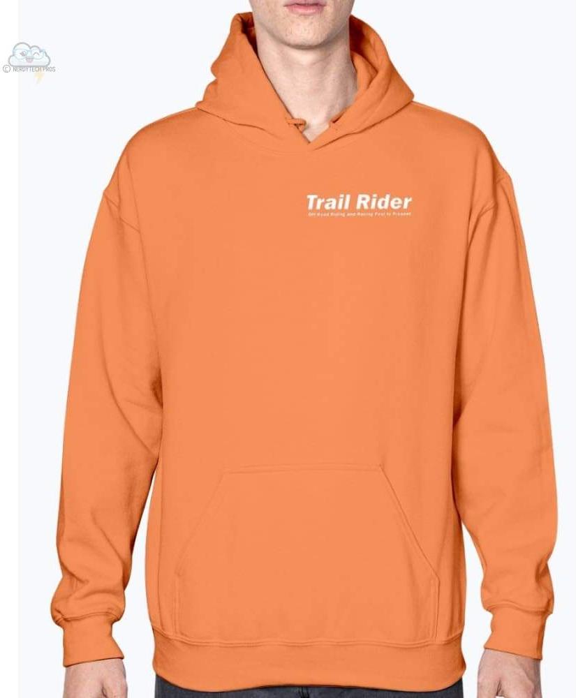 Trail Rider- Gildan- Hoodie - Orange / S - Sweatshirts