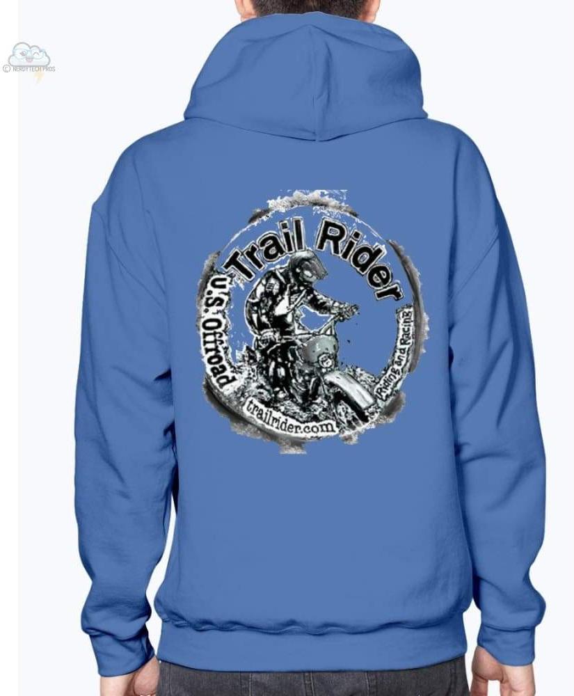 Trail Rider- Gildan- Hoodie - Royal Blue / S - Sweatshirts