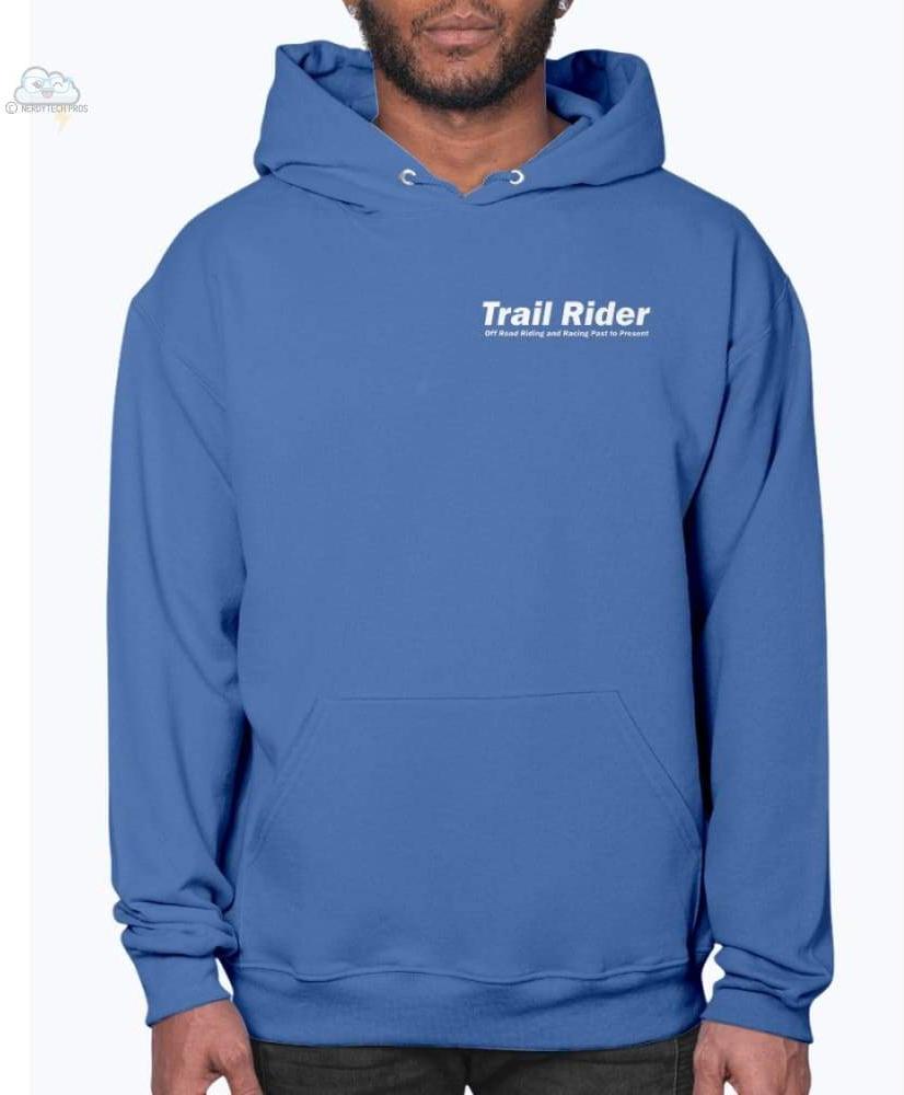 Trail Rider- Jerzees - Unisex Hoodie - Royal Blue / S - Sweatshirts