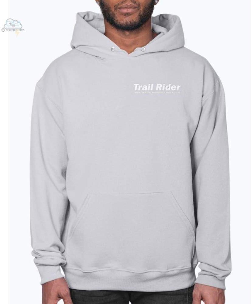 Trail Rider- Jerzees - Unisex Hoodie - Ash / S - Sweatshirts