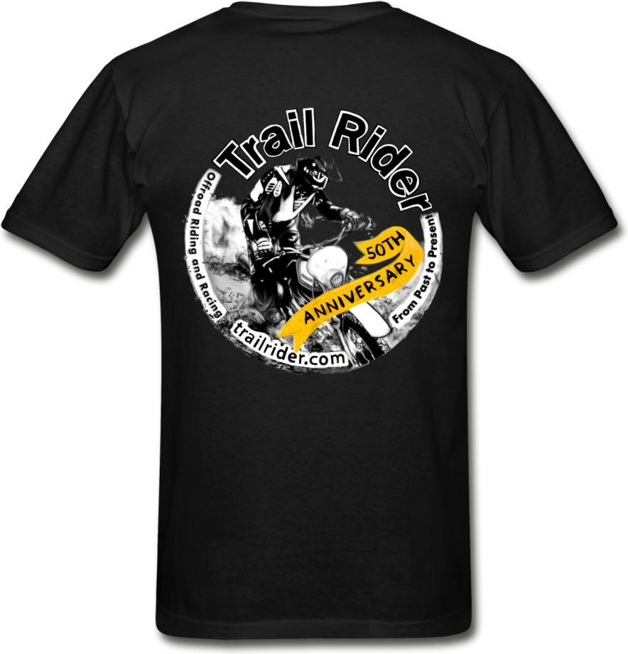 Trail Rider-Limited Edition- 50th Anniversary-Pocket Logo - black