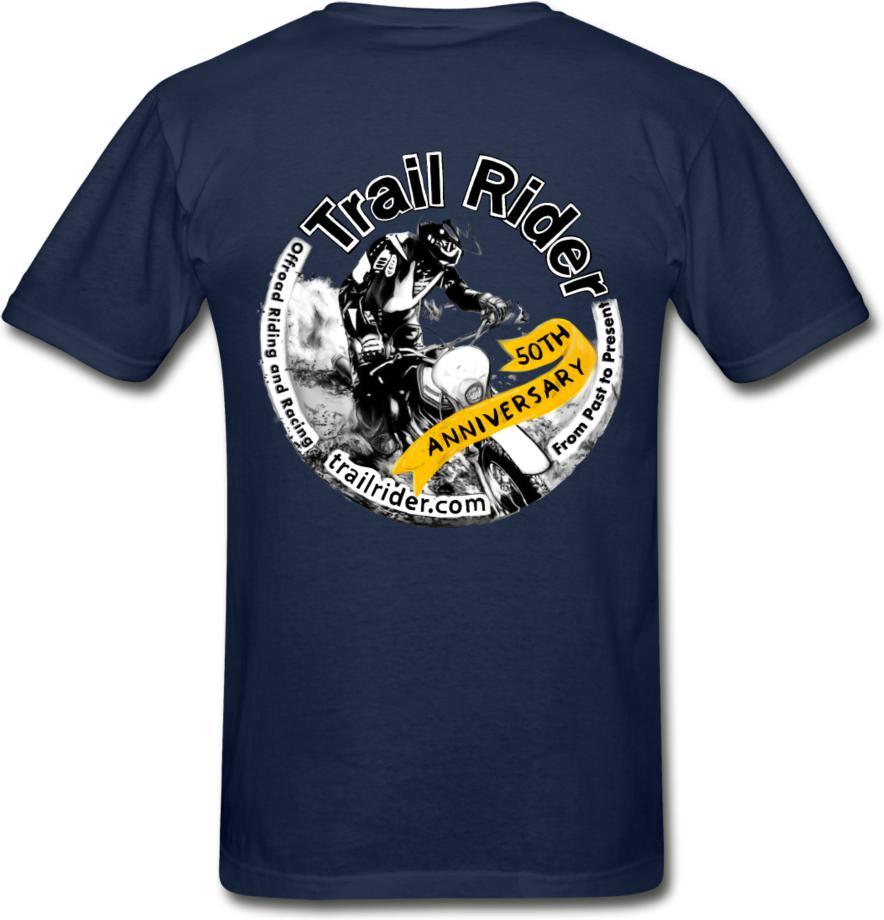 Trail Rider-Limited Edition- 50th Anniversary-Pocket Logo - navy